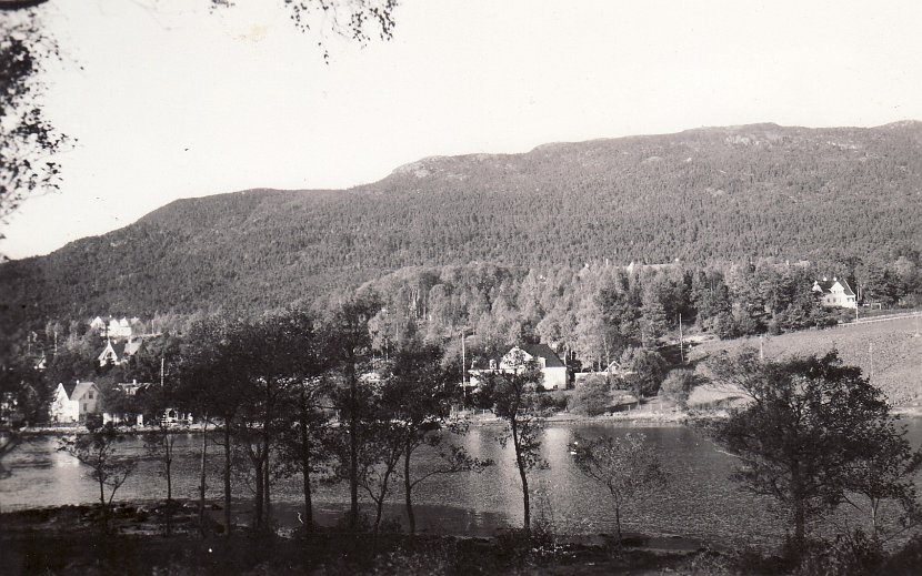 Fra Valøya mot Kaien og Ekely
